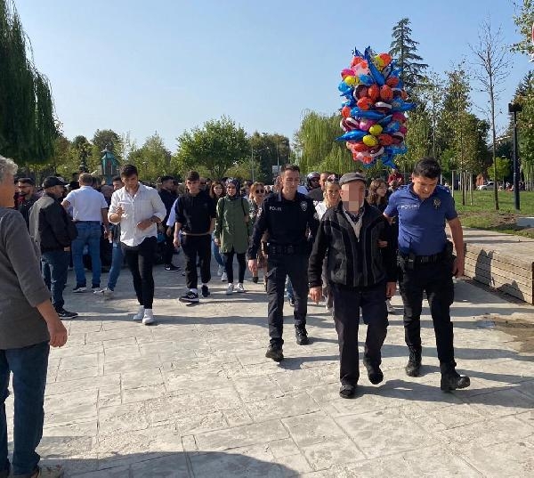 Liseli kıza sözlü taciz iddiasına gözaltı