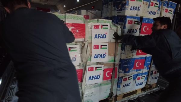 MSB: Gazze için hazırlanan yardımlar Mısır'a ulaştı