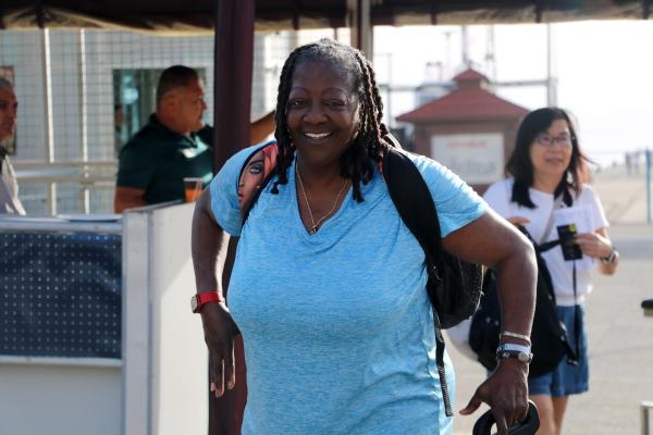 1753 turistin bulunduğu kruvaziyer, Alanya'ya demirledi