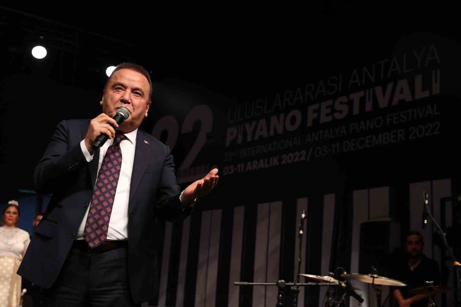 23. Uluslararası Antalya piyano festivali başlıyor