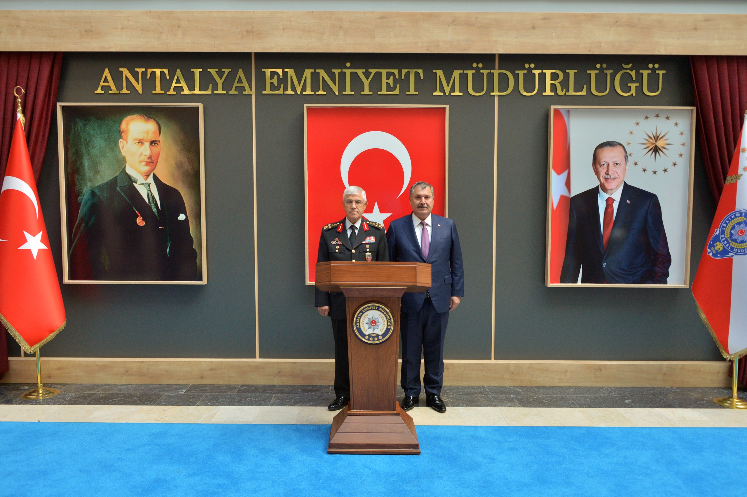 Çetin ve Kendir’den Orhan Çevik’e ziyaret
