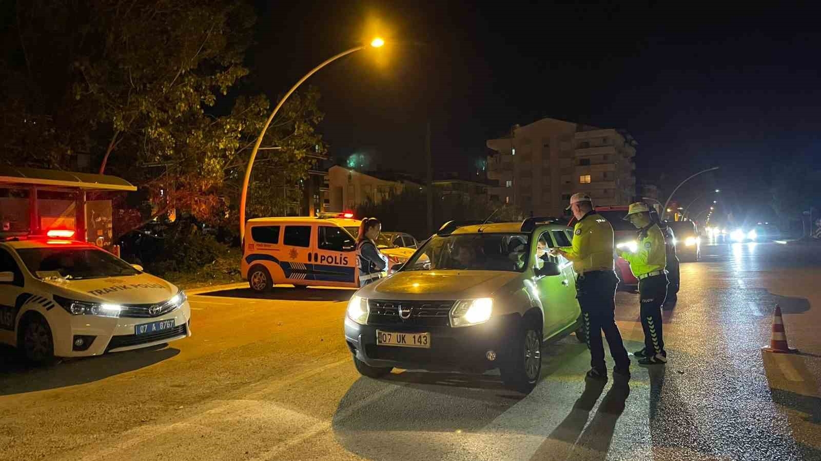 72 araca toplam 39 bin TL ceza yazıldı