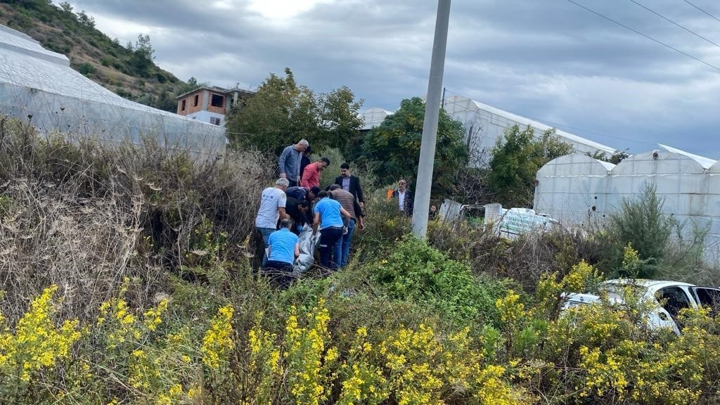 Alanya AEDAŞ Bölge Müdürü'nün hayatını kaybettiği kaza güvenlik kamerasında