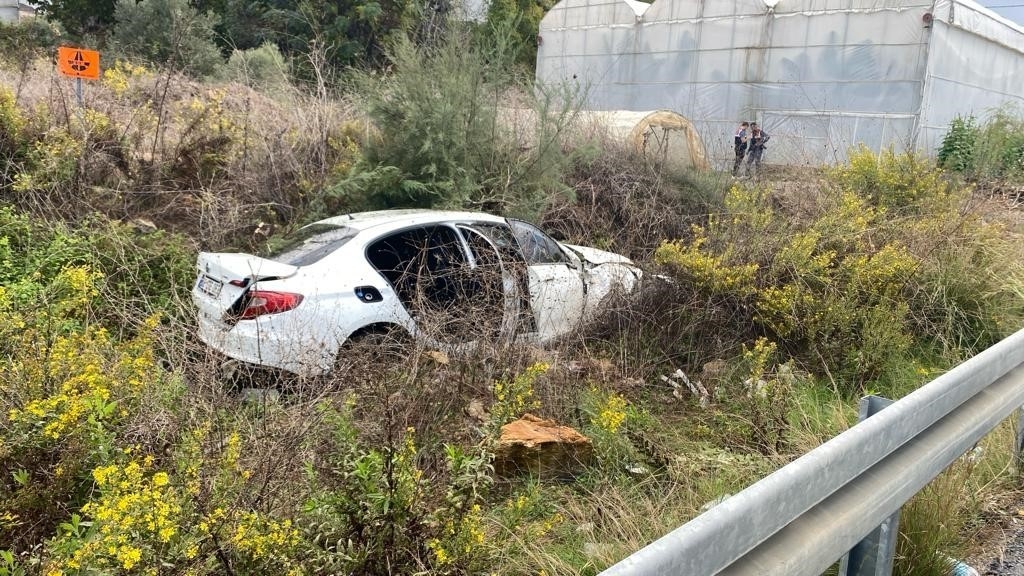 Alanya AEDAŞ Bölge Müdürü'nün hayatını kaybettiği kaza güvenlik kamerasında