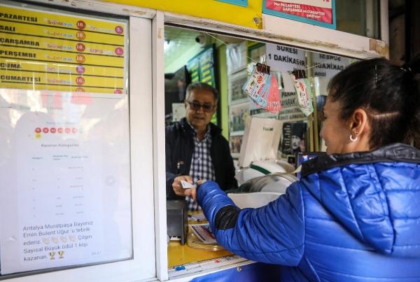 Antalya'ya çıkan en büyük ikramiye Çılgın Sayısal Loto'dan