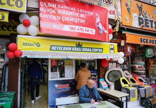 Antalya'ya çıkan en büyük ikramiye Çılgın Sayısal Loto'dan