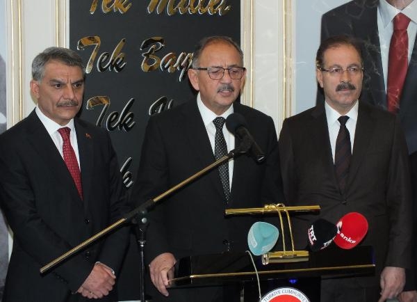 Bakan Özhaseki: Amerika ve AB ülkeleri vahşeti izlemeye devam ediyor