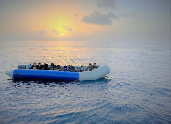 Bodrum'da 50 kaçak göçmen yakalandı, 5 kaçak göçmen kurtarıldı