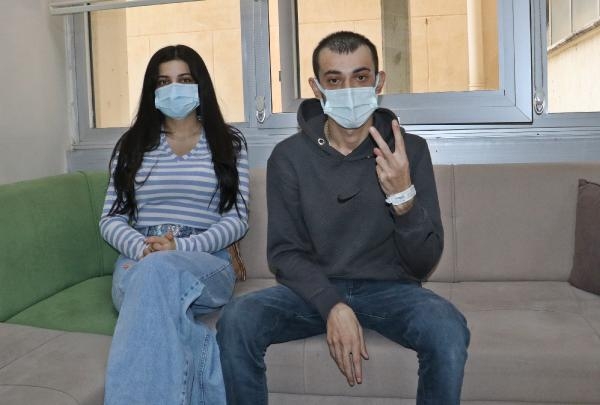 'Hızlı karaciğer yetmezliği' tanısı konulan Ferhat'a, kız kardeşi hayat verdi