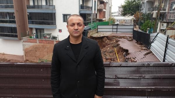 İstinat duvarı çöktü, 6 katlı apartman boşaltıldı