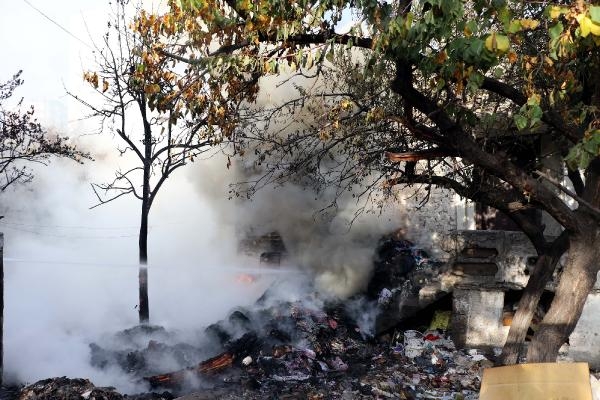 Kayseri'de müstakil evde yangın