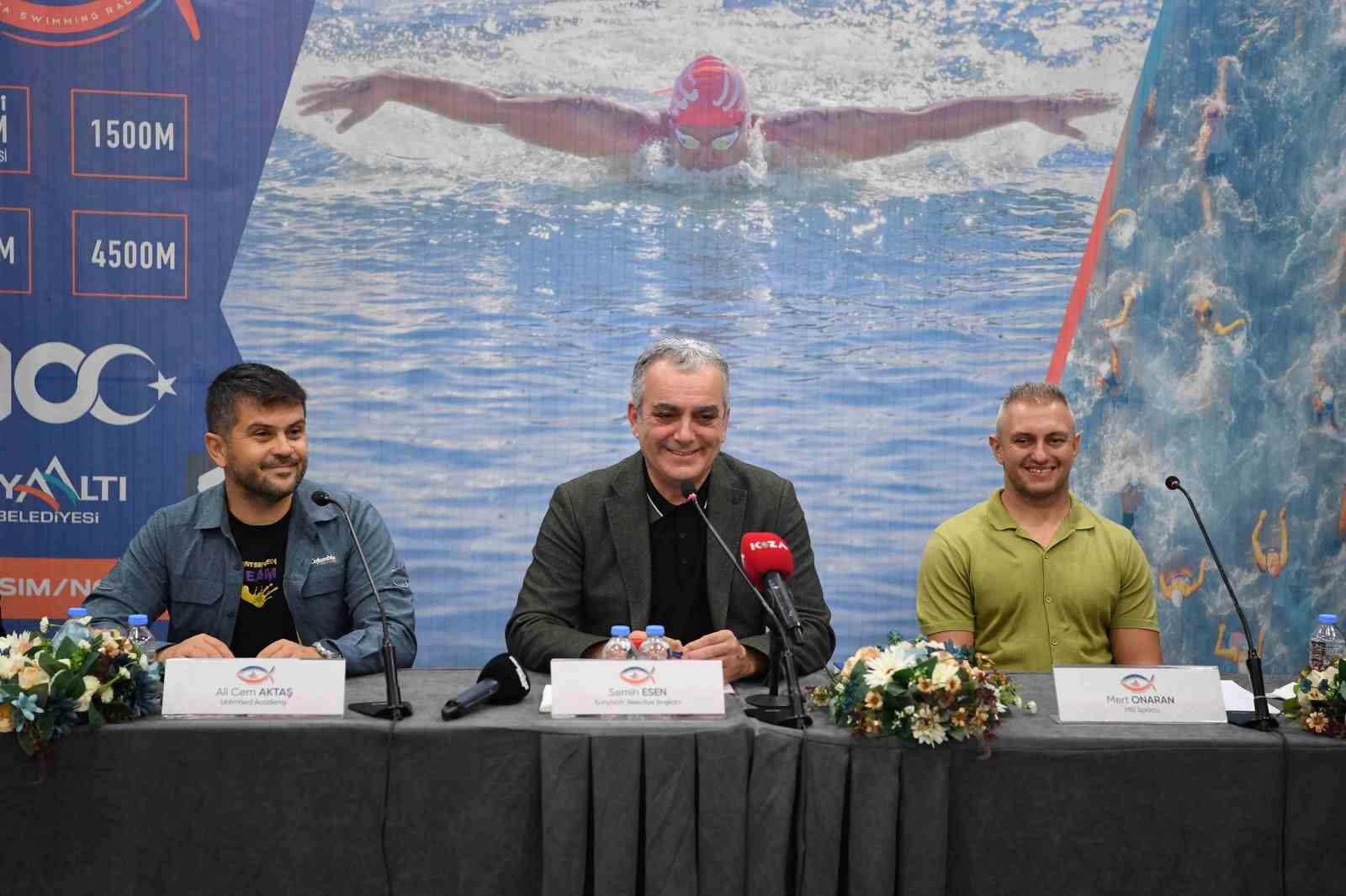 Konyaaltı'nda yüzme yarışı heyecanı başlıyor