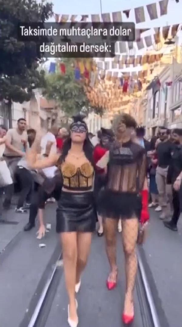 Mahkemeden İstiklal Caddesi'nde sahte dolar dağıtanlar hakkında karar