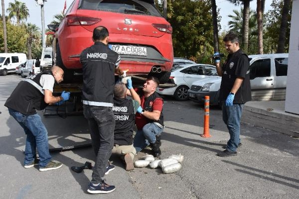 Mersin'de uyuşturucu operasyonu: 5 gözaltı