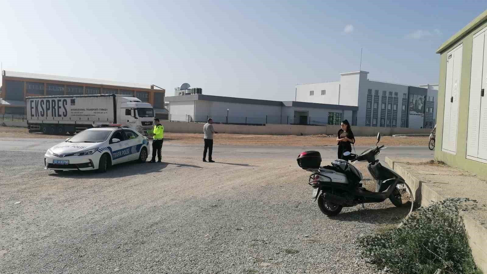 Motosiklet kullanırken epilepsi krizi geçirdi