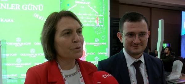 Öğrencisinin öldürdüğü okul müdürünün eşi 'Öğretmenler Günü' programında
