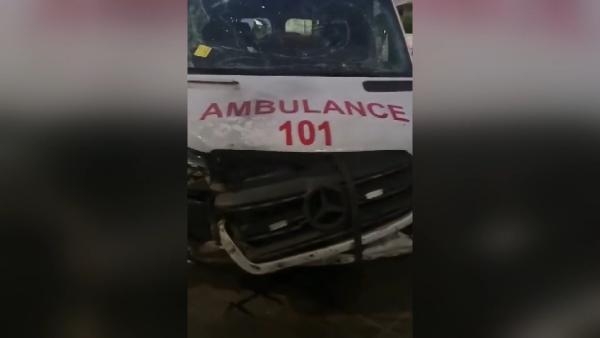 Saldırıya uğrayan ambulanslar, Refah Kapısı'na hasta taşıyordu !