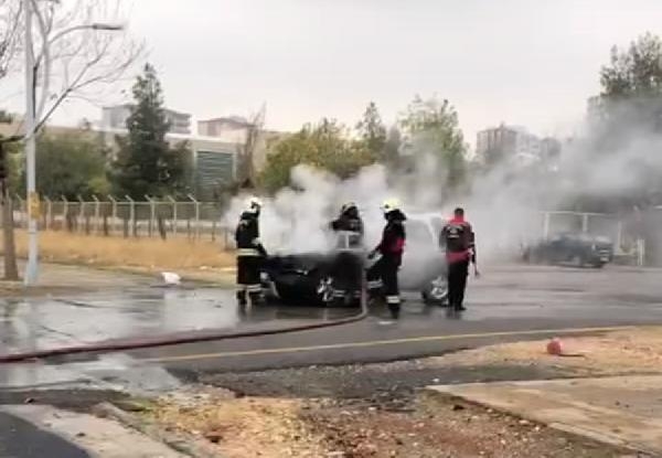 Seyir halindeyken alev alan cip, kullanılamaz hale geldi