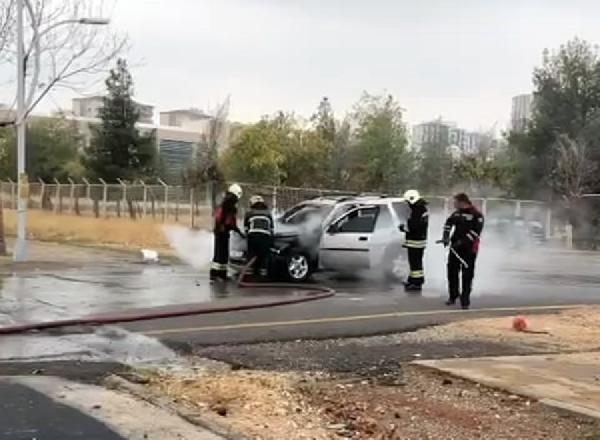 Seyir halindeyken alev alan cip, kullanılamaz hale geldi