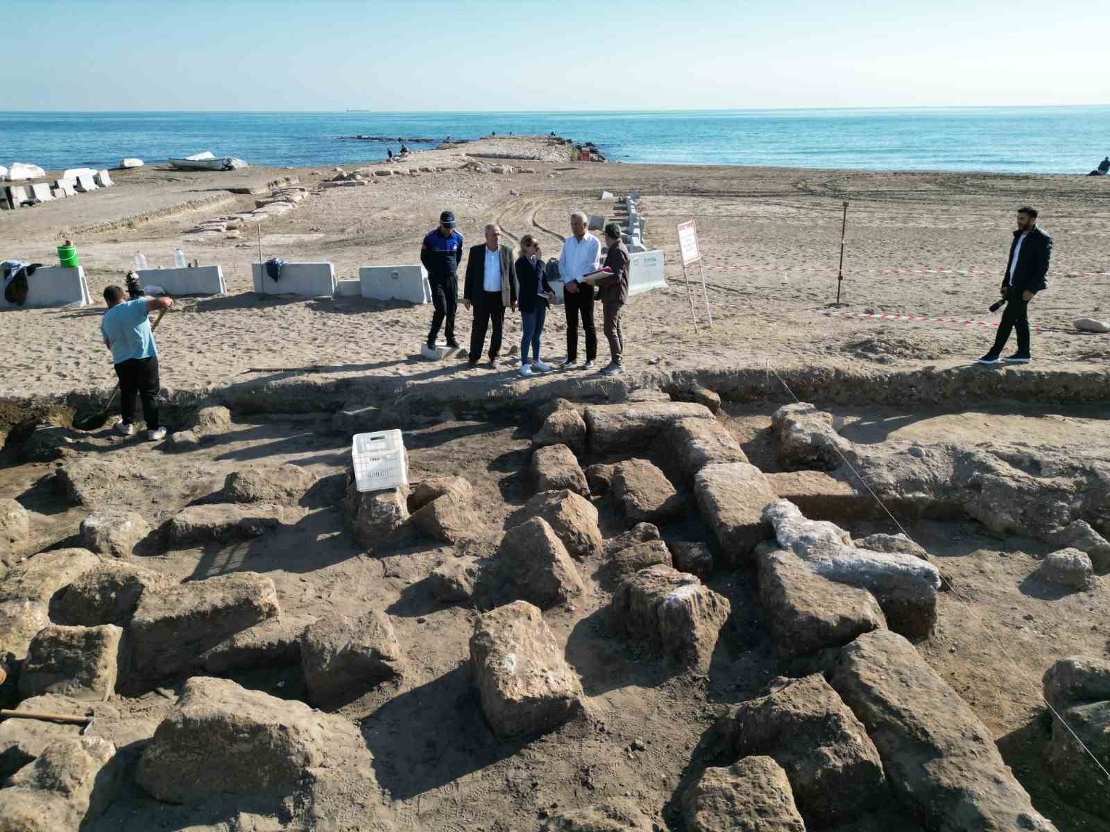 Soli Pompeipolis Antik Kenti'nde kazı çalışmaları devam ediyor