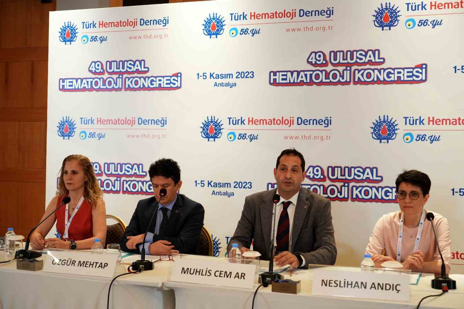 Türk hematolojisi kan kaybediyor