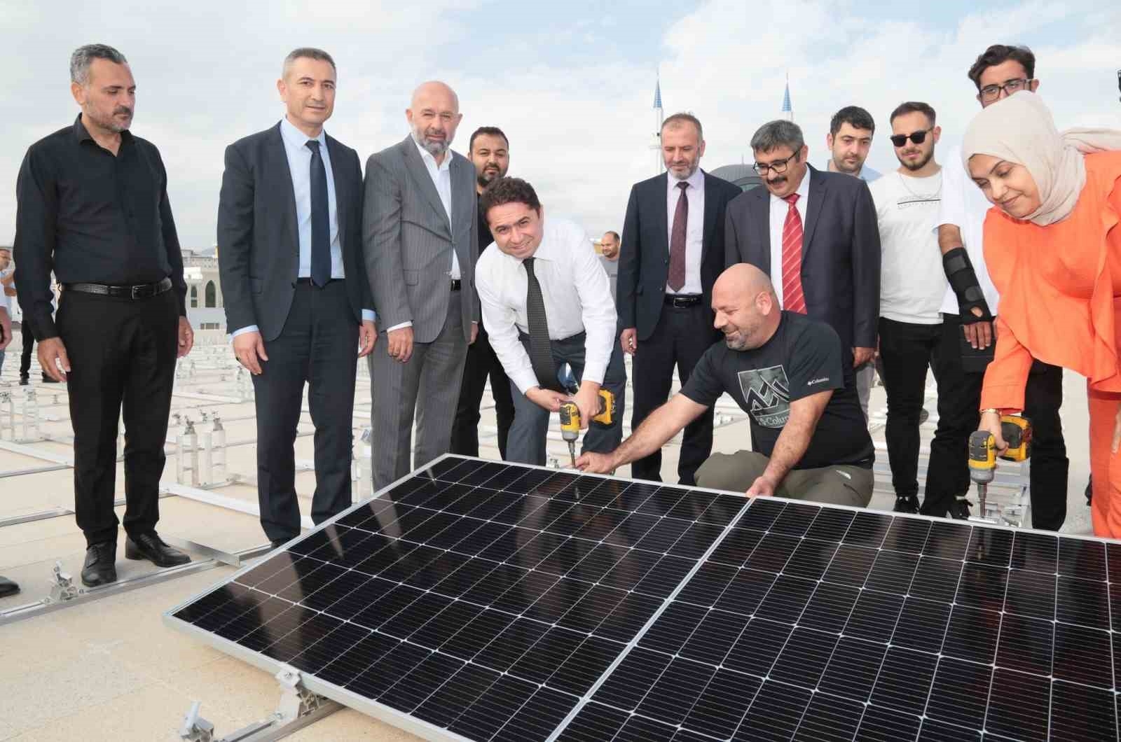 Türkiye'nin ilk GES kampüsü ALKÜ'ye kuruluyor