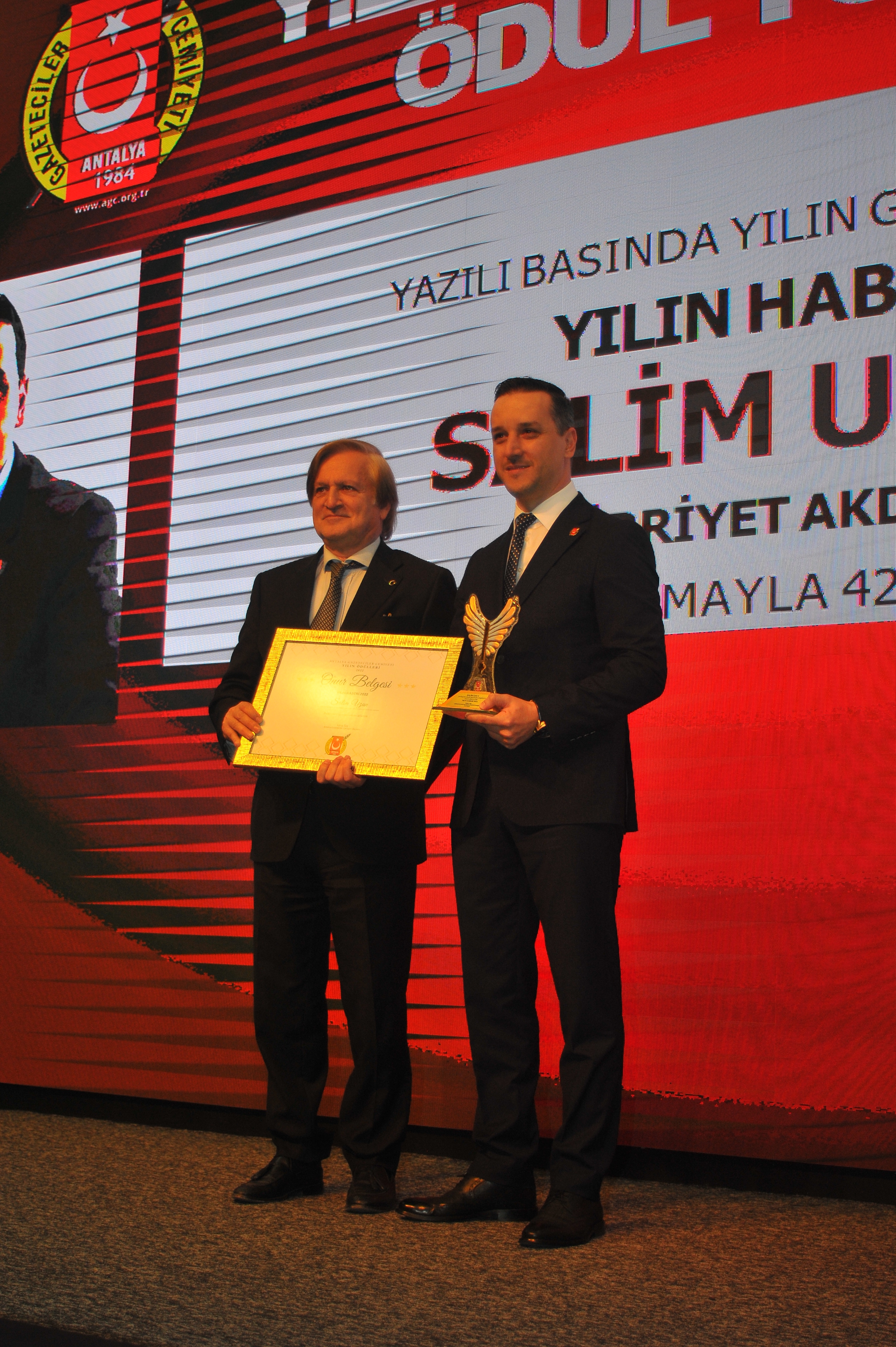 Basın oskarları sahiplerini buldu