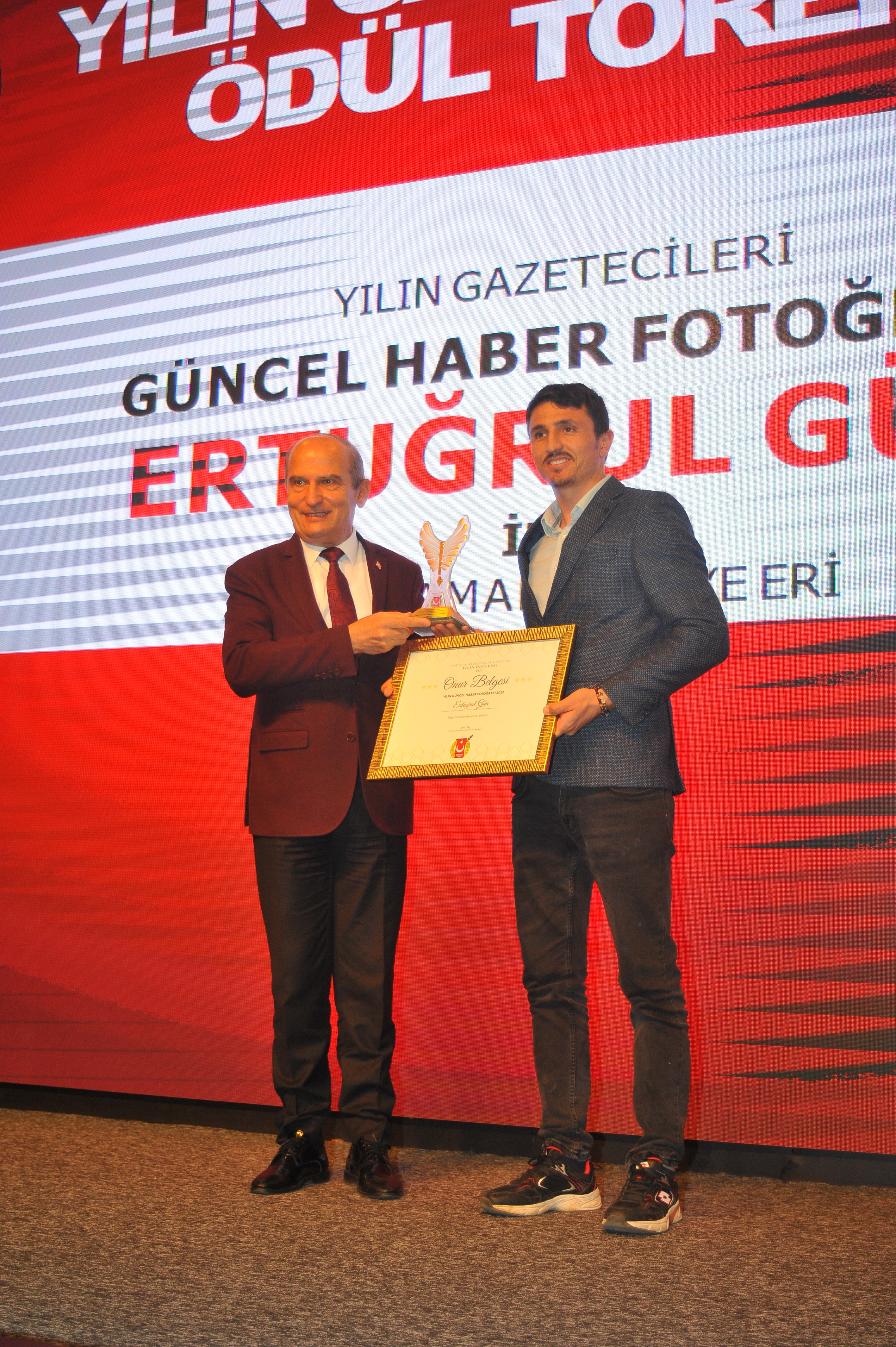 Basın oskarları sahiplerini buldu
