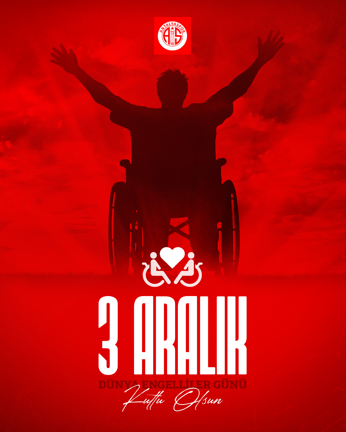 Antalyaspor: Sevgi her türlü engeli aşar!