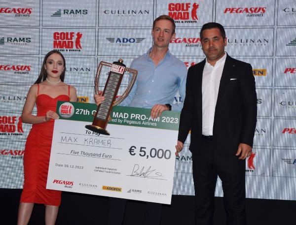 27. Golf Mad Golf Turnuvası'nda şampiyon Max Kramer