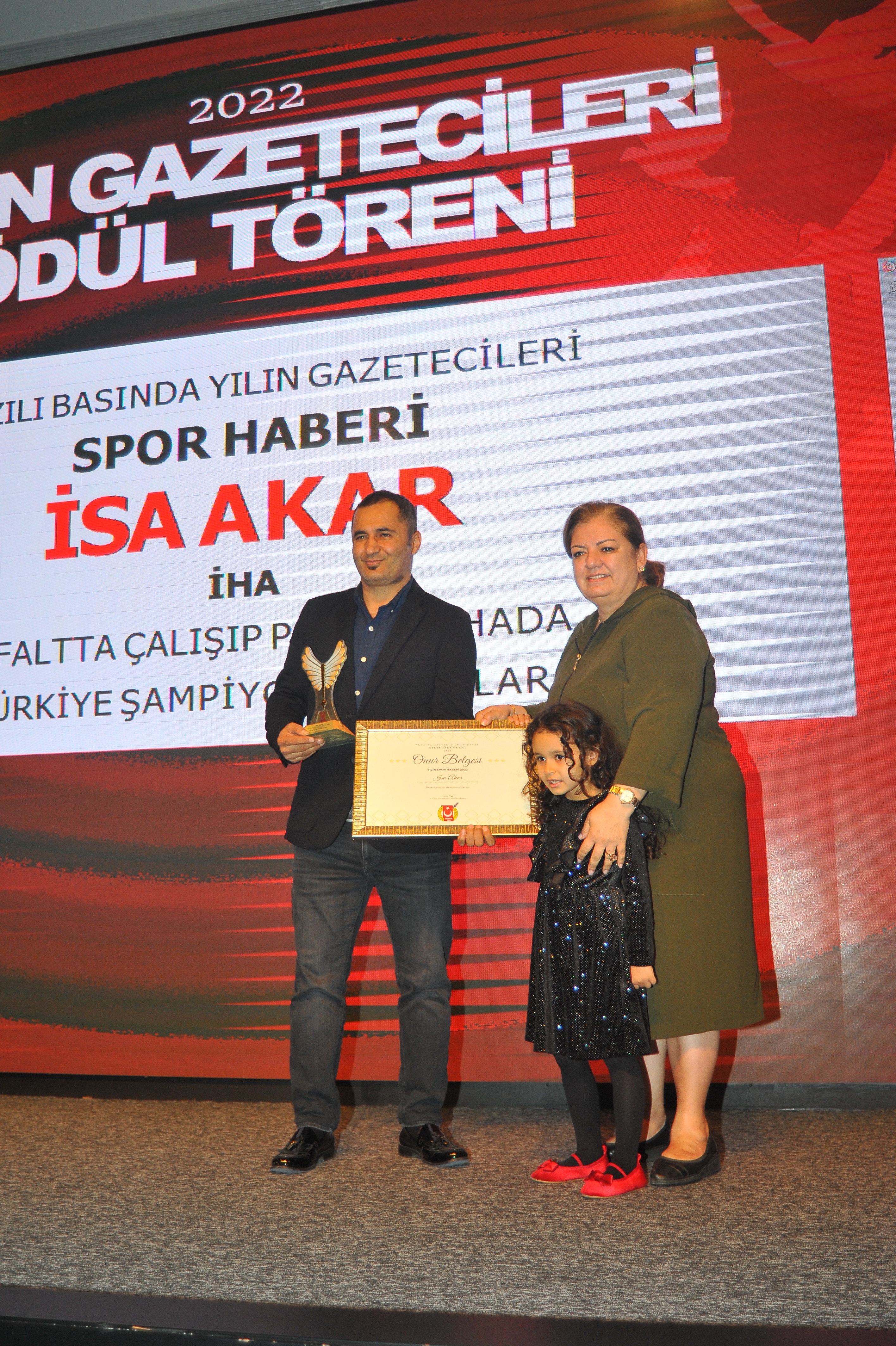 Basın oskarları sahiplerini buldu