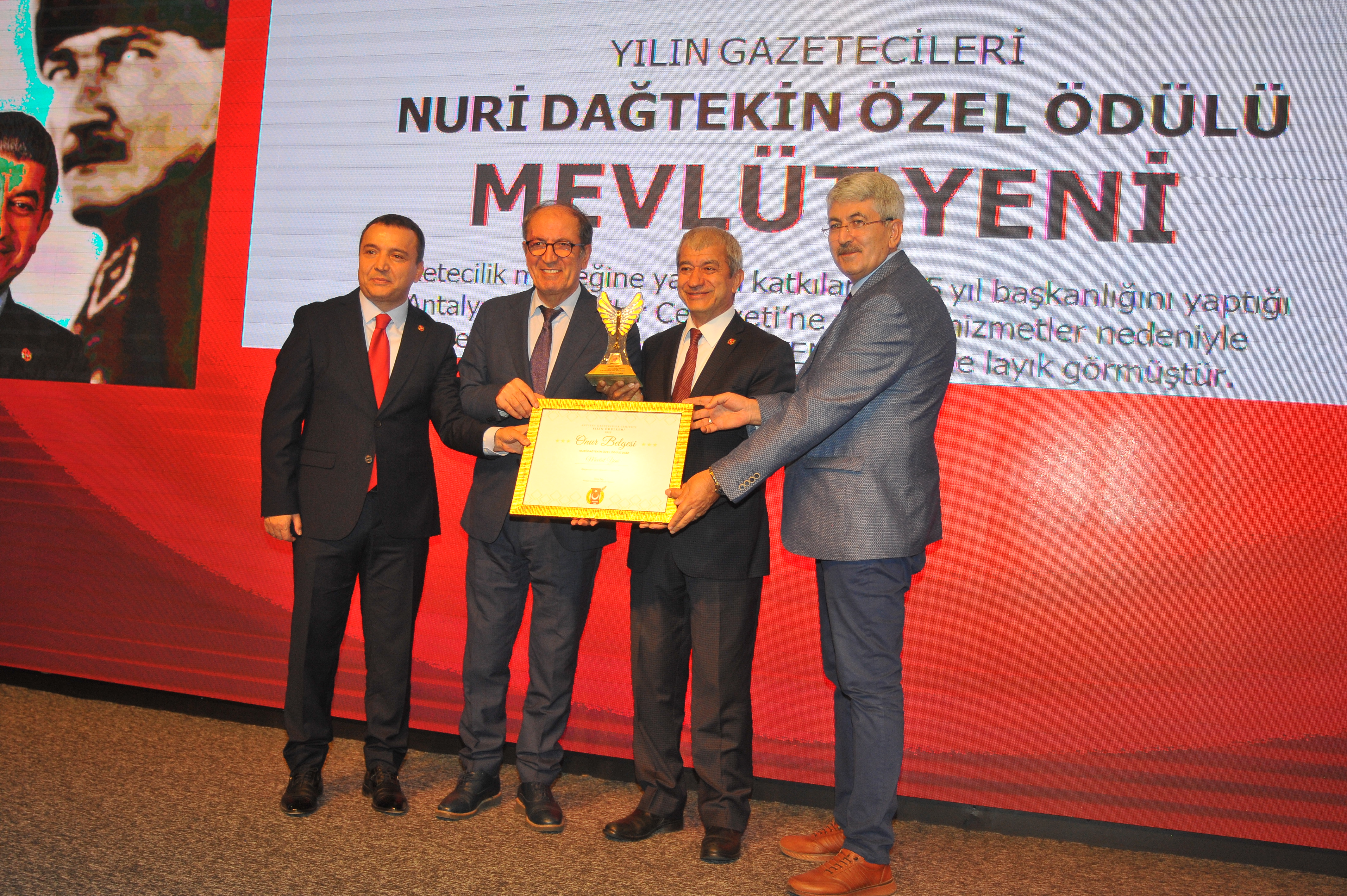 Basın oskarları sahiplerini buldu