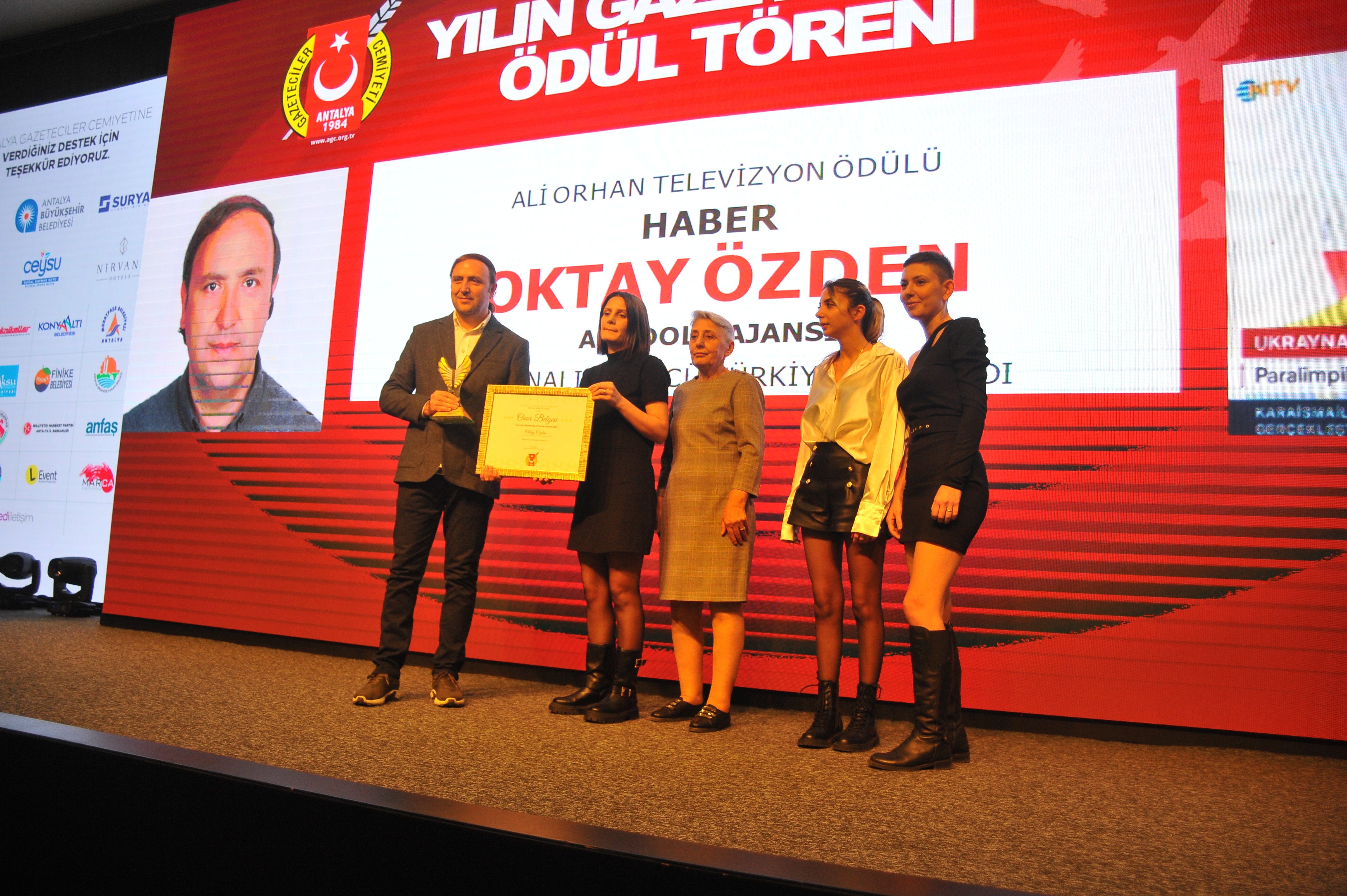 Basın oskarları sahiplerini buldu