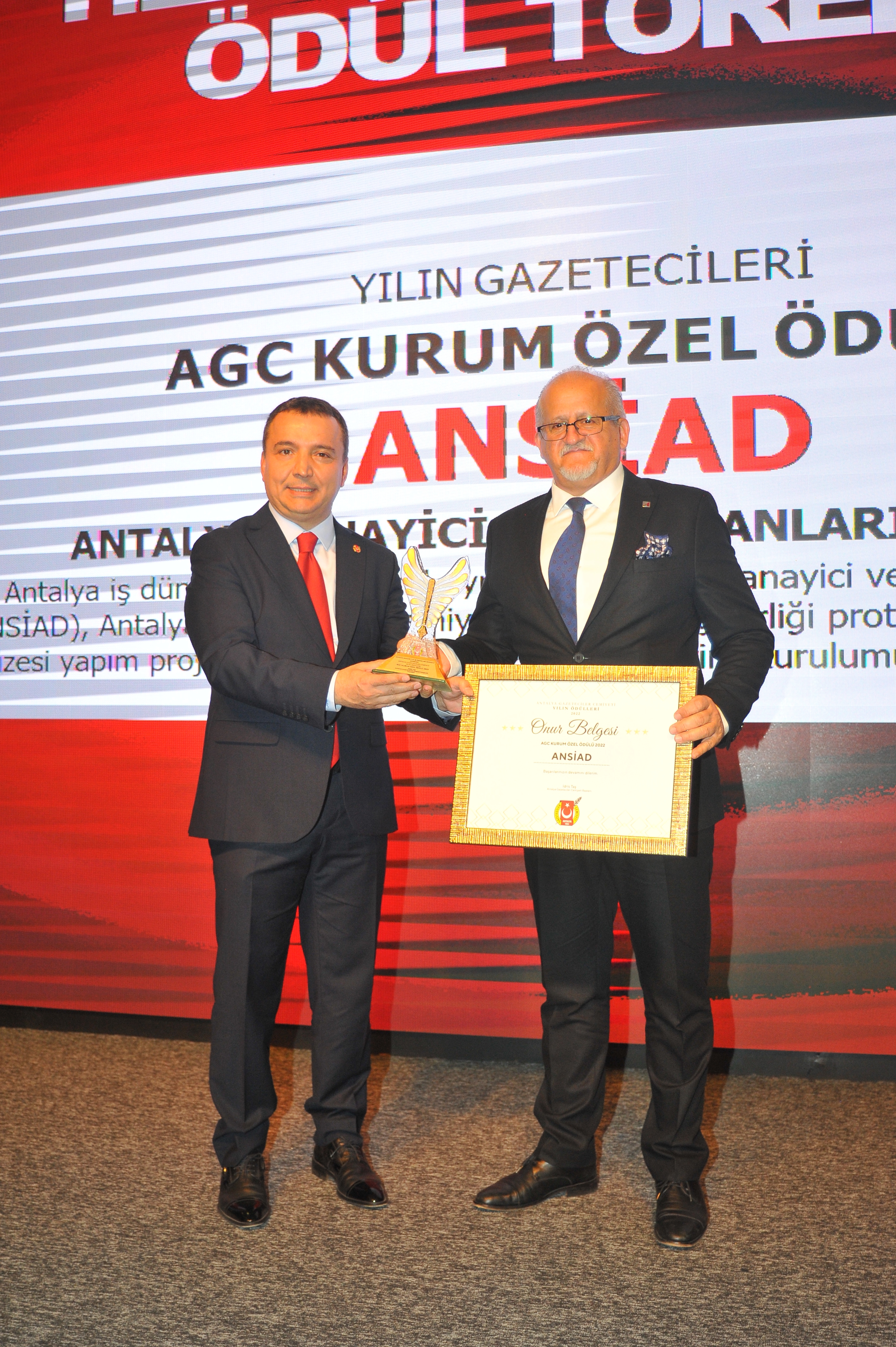 Basın oskarları sahiplerini buldu