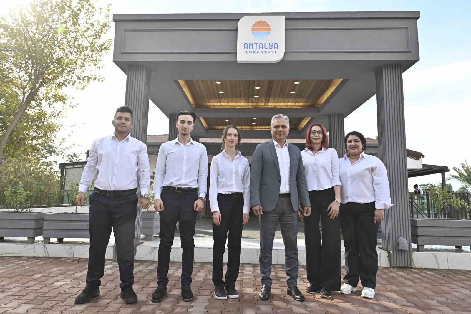 Antalya'nın tescilli lezzetleri bir arada