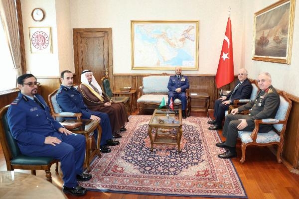 Bakan Güler, Suudi Arabistan Genelkurmay Başkanı ile görüştü