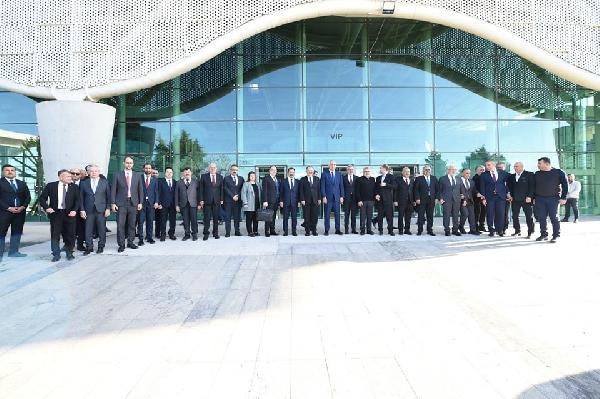 Bakanlar Özhaseki ile Ersoy, Hatay'da