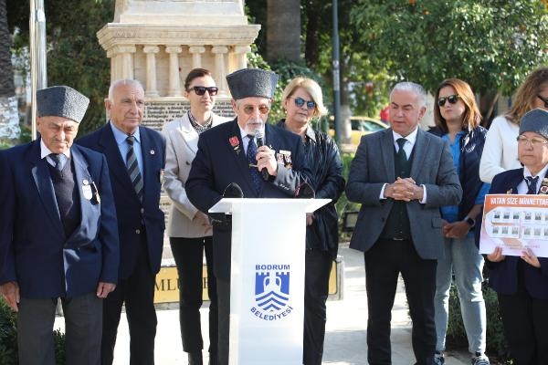 Bodrum'da gazilerden teröre tepki