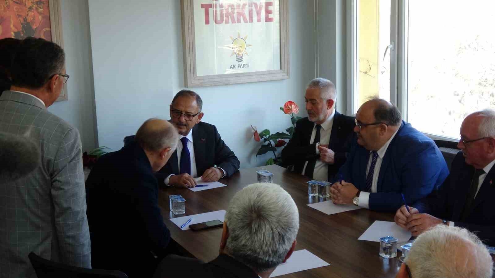 Çevre Şehircilik ve İklim Değişikliği Bakanı Özhaseki: "Ekonomi dimdik ayakta"