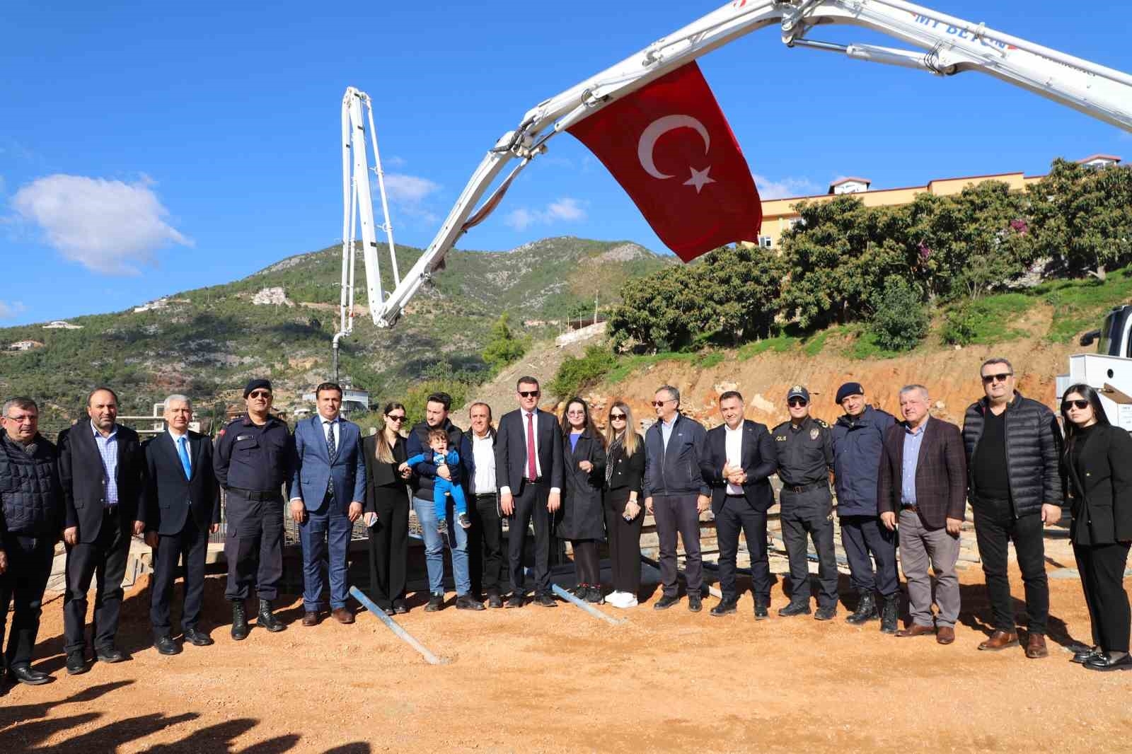 Cikcilli Mahallesi'nde 12 sınıflı yeni anaokulu için temel atıldı