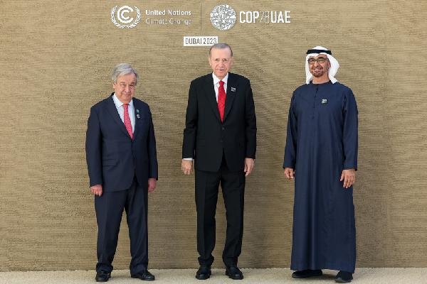 Cumhurbaşkanı Erdoğan, COP 28'de