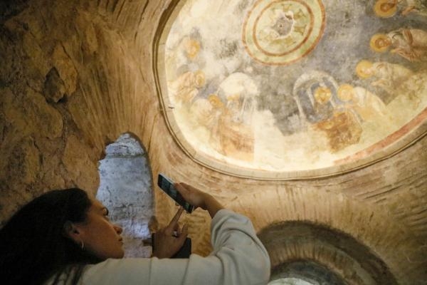 Demre nüfusunun 7 katı turist, 'Noel Baba' için geldi