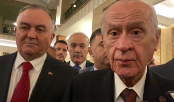 Devlet Bahçeli: Bunlar keçeyi suya atmışlar
