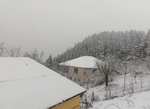 Doğu Akdeniz'de kar; yüksek kesimler beyaza büründü