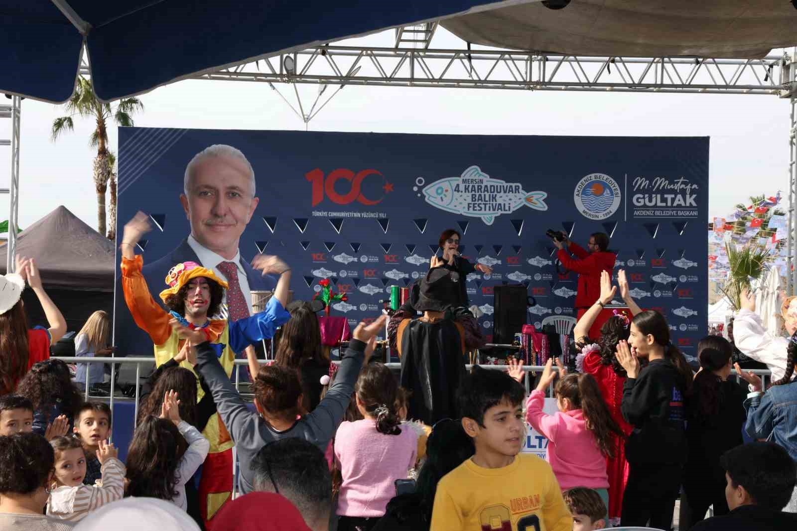 Karaduvar Balık Festivali'ne büyük ilgi