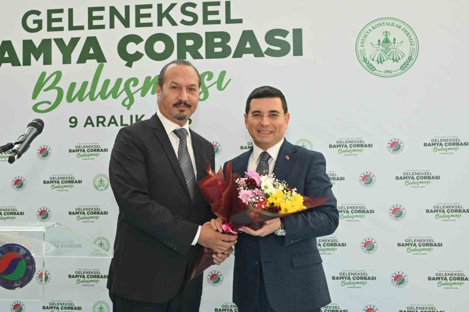 Kepez Belediye Başkanı Hakan Tütüncü: "Konya ile Antalya etle tırnak gibidir"
