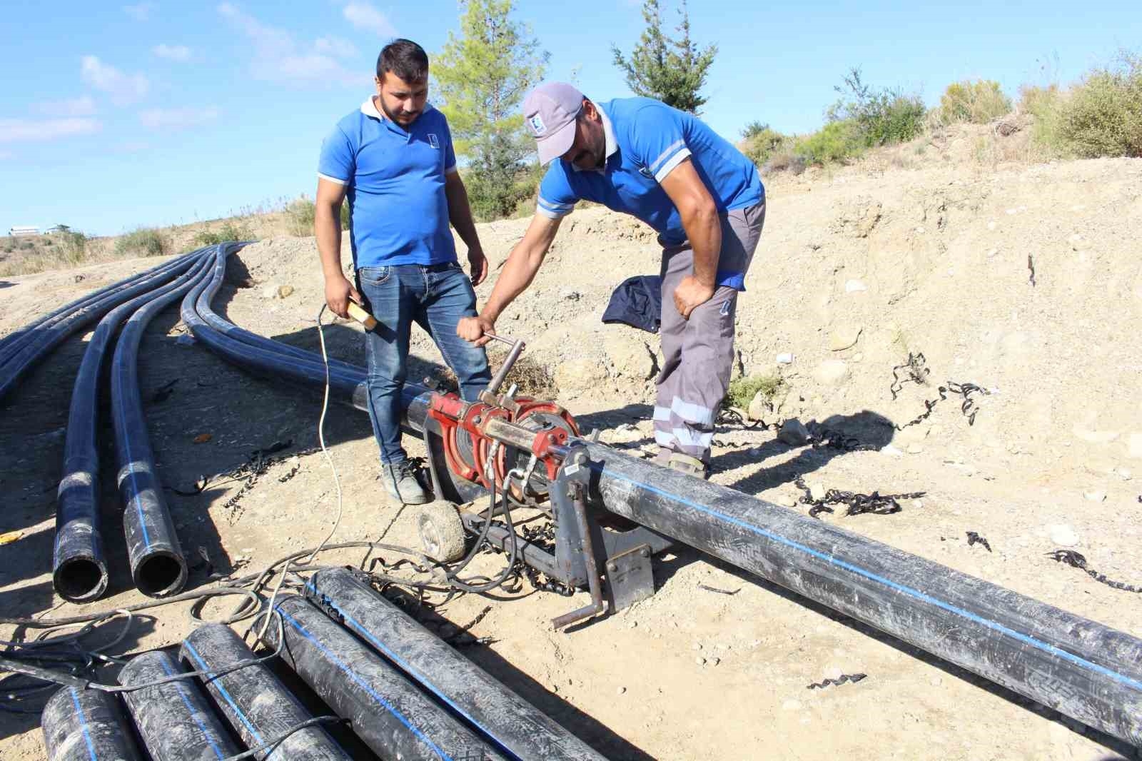 Manavgat Yukarı Işıklar'ın su sorunu çözülüyor
