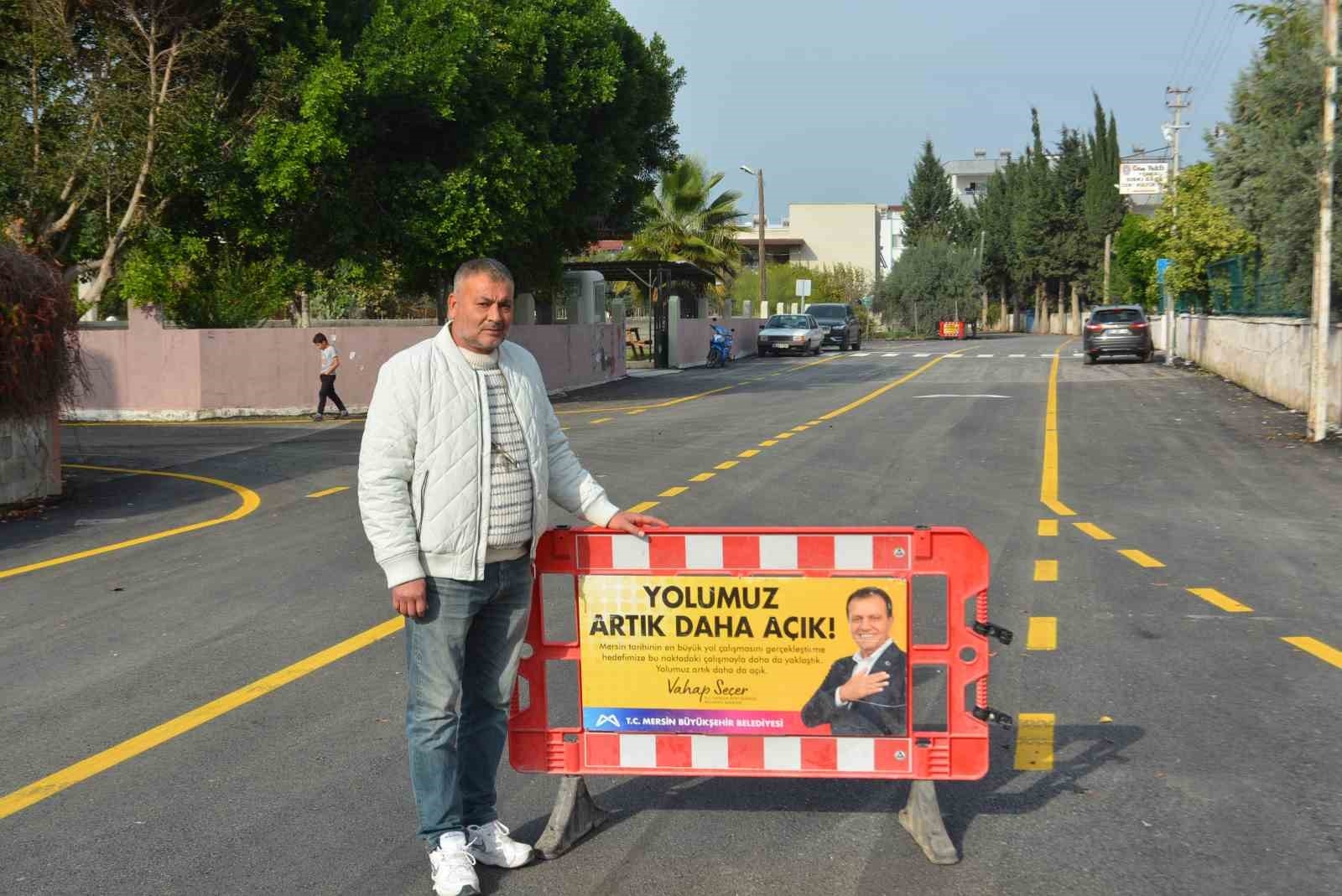 Mersin'de yollar yenileniyor