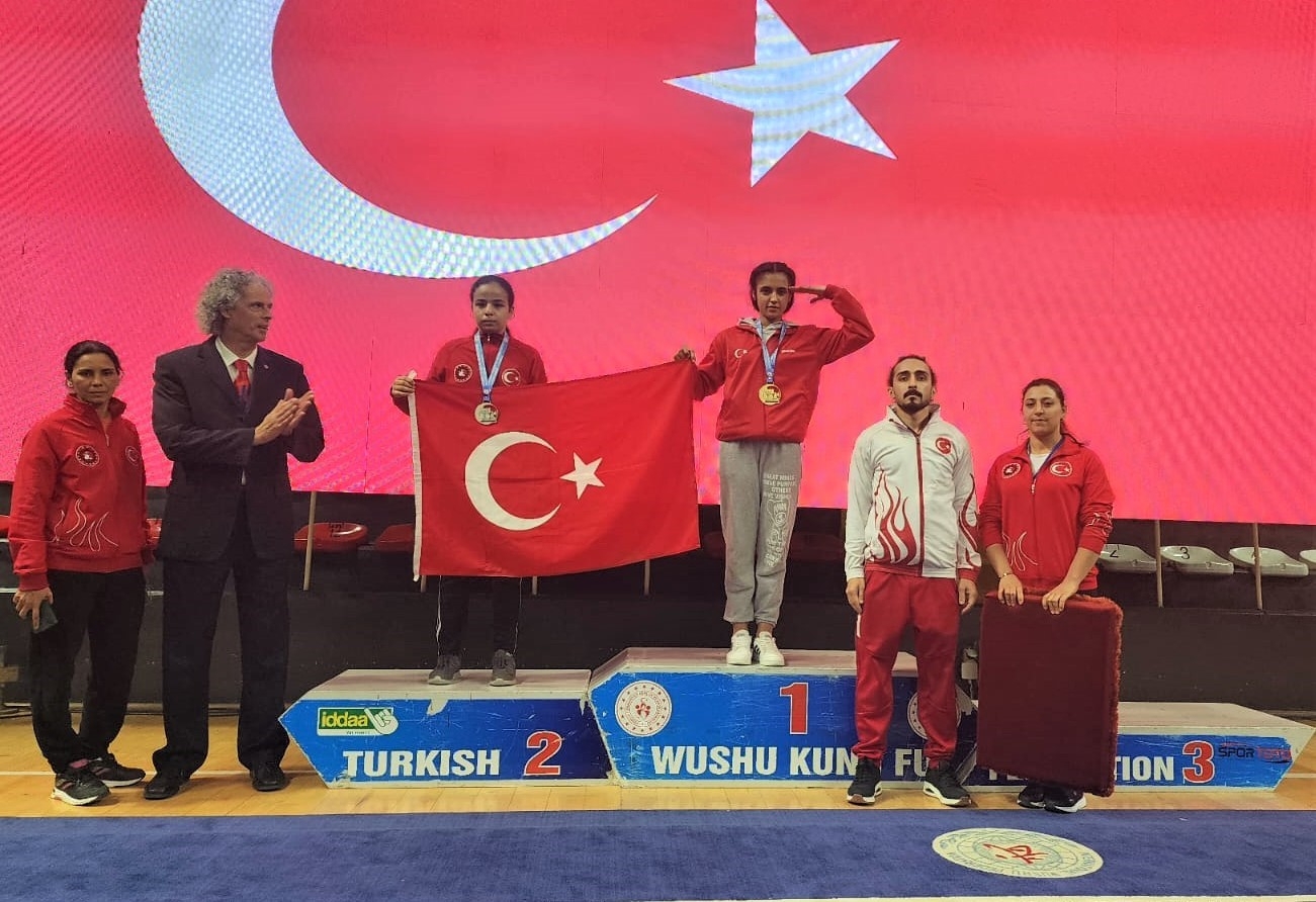 Mersinli sporcular Wushu Kung-Fu Avrupa Şampiyonası'ndan başarıyla döndü
