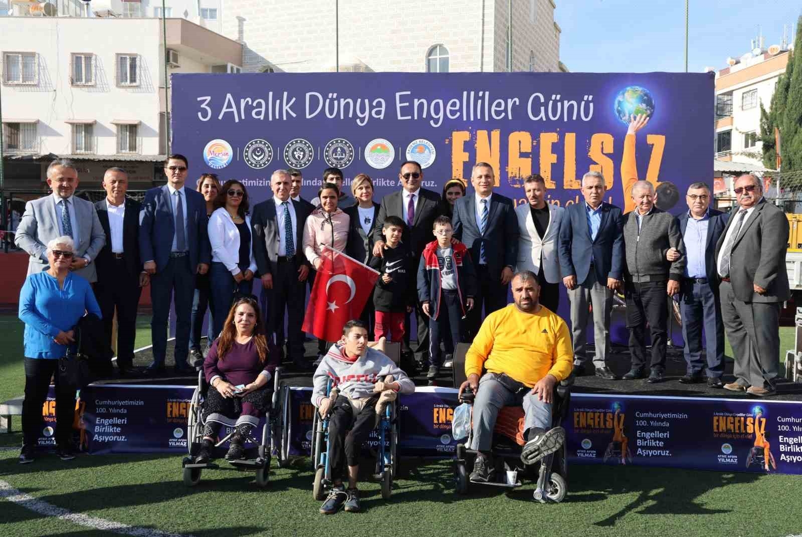 Toroslar'da engellilere özel etkinlik düzenlendi